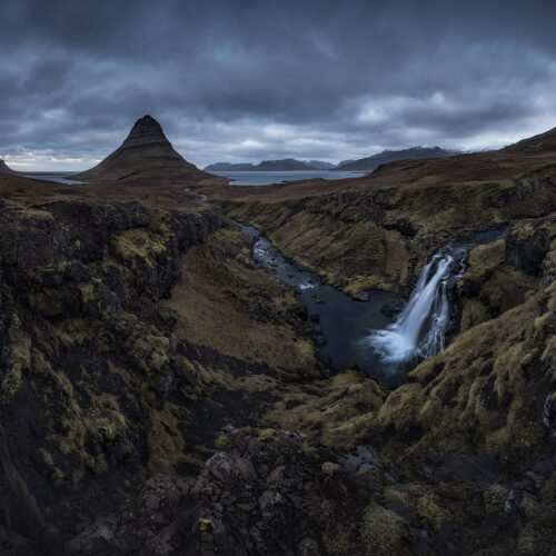 Islandia, panorámica del Kirkjuffel